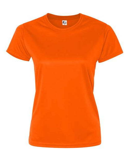 C2 Sport Women’s Performance T-Shirt 5600 Safety Orange