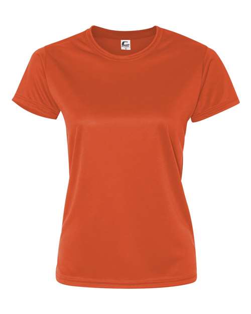 C2 Sport Women’s Performance T-Shirt 5600 Burnt Orange