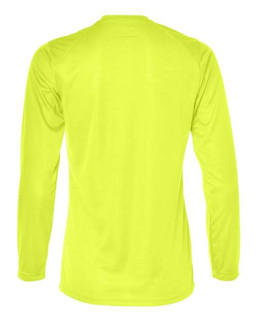 Badger Women's B-Core Long Sleeve T-Shirt 4164 Safety Yellow