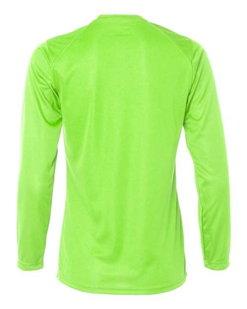Badger Women's B-Core Long Sleeve T-Shirt 4164 Lime