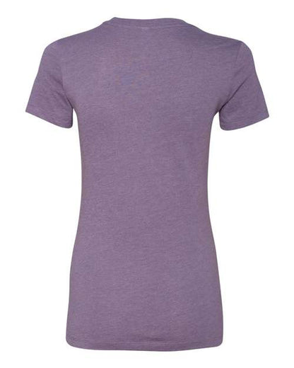 BELLA + CANVAS Women's Slim Fit Tee 6004 Heather Purple