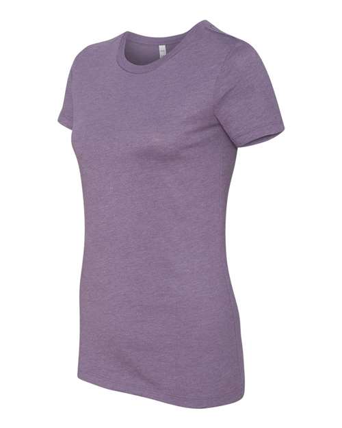 BELLA + CANVAS Women's Slim Fit Tee 6004 Heather Purple