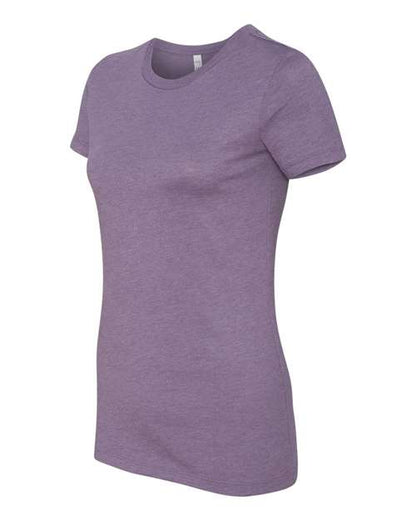BELLA + CANVAS Women's Slim Fit Tee 6004 Heather Purple