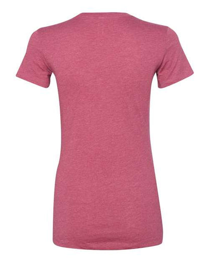 BELLA + CANVAS Women's Slim Fit Tee 6004 Heather Raspberry