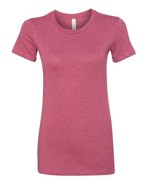BELLA + CANVAS Women's Slim Fit Tee 6004 Heather Raspberry