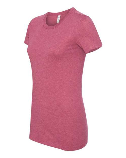 BELLA + CANVAS Women's Slim Fit Tee 6004 Heather Raspberry