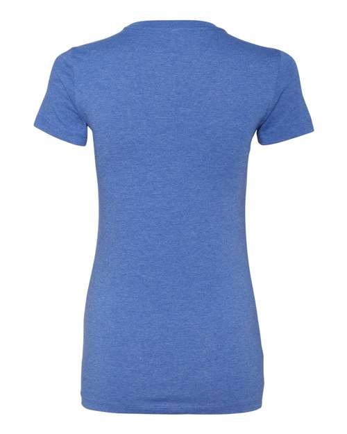 BELLA + CANVAS Women's Slim Fit Tee 6004 Heather True Royal