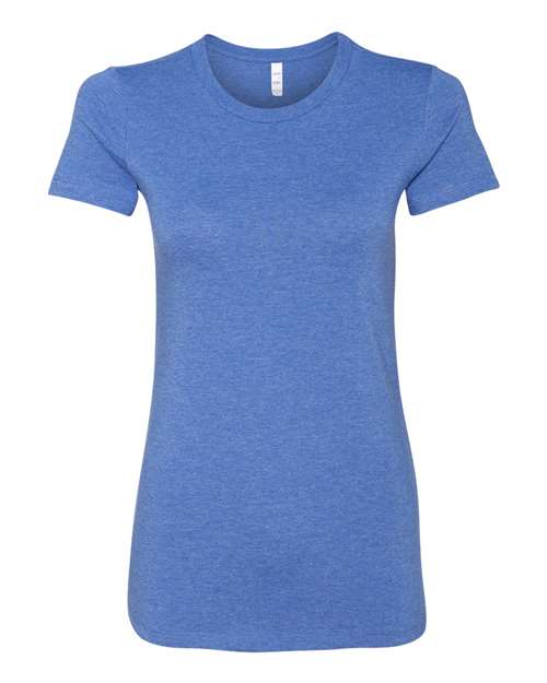 BELLA + CANVAS Women's Slim Fit Tee 6004 Heather True Royal