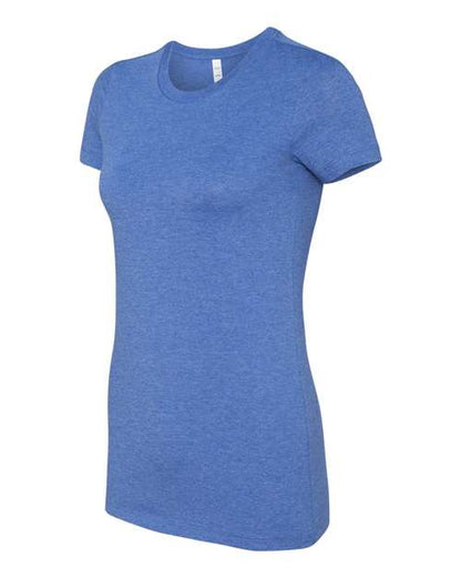 BELLA + CANVAS Women's Slim Fit Tee 6004 Heather True Royal