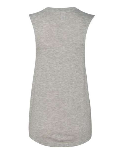BELLA + CANVAS Women's Flowy Scoop Muscle Tank 8803 Athletic Heather
