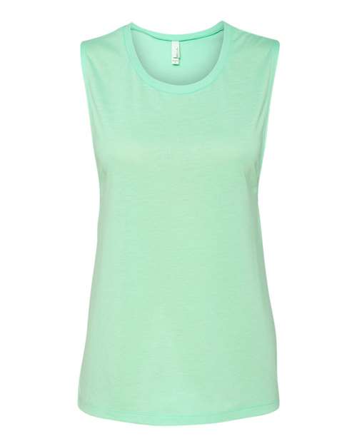 BELLA + CANVAS Women's Flowy Scoop Muscle Tank 3092