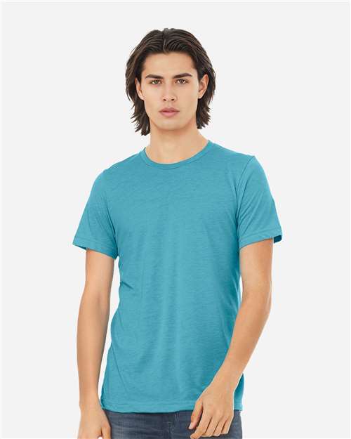 BELLA + CANVAS Triblend Tee 3413 Aqua Triblend