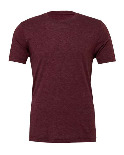 BELLA + CANVAS Triblend Tee 3413 Lilac Triblend Custom Embroidered Business Logo