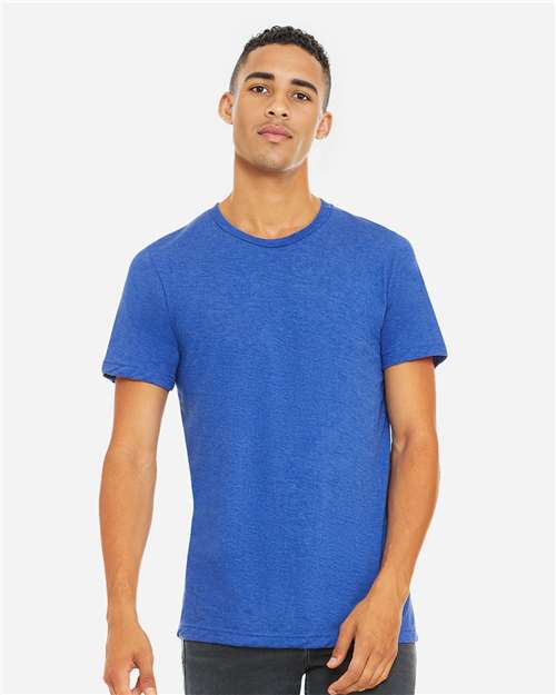 BELLA + CANVAS Triblend Tee 3413 True Royal Triblend