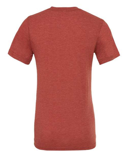 BELLA + CANVAS Triblend Tee 3413 Charity Pink Triblend Custom Embroidered Business Logo