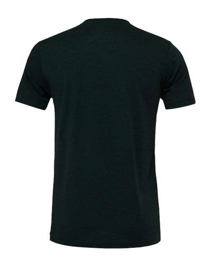 BELLA + CANVAS Triblend Tee 3413 Emerald Triblend Custom Embroidered Business Logo