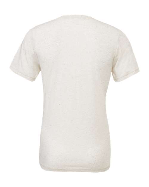 BELLA + CANVAS Triblend Tee 3413 Navy Triblend Custom Embroidered Business Logo
