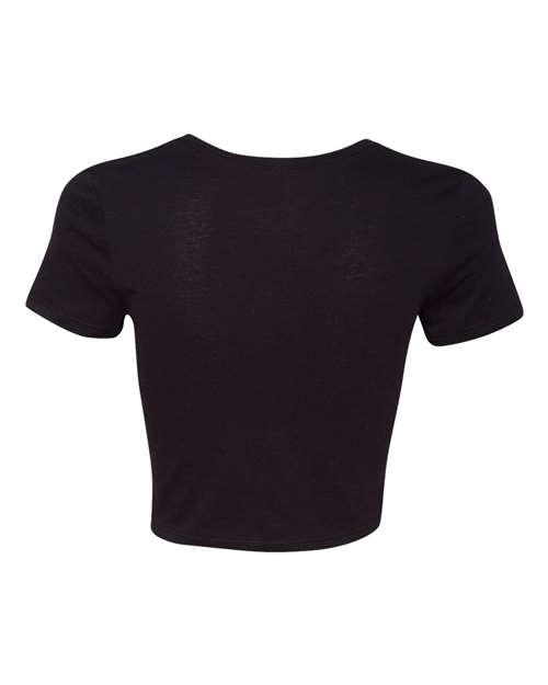 BELLA + CANVAS Women’s Crop Tee 6681 Custom Embroidered Business Logo