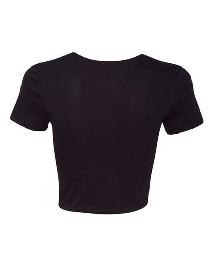BELLA + CANVAS Women’s Crop Tee 6681 Custom Embroidered Business Logo