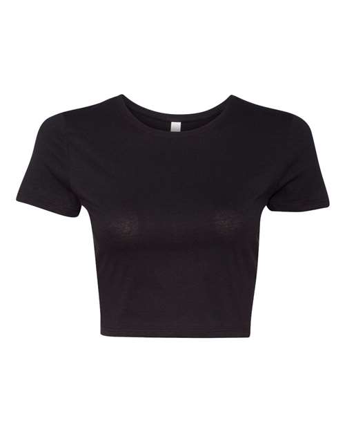 BELLA + CANVAS Women’s Crop Tee 6681 Custom Embroidered Business Logo