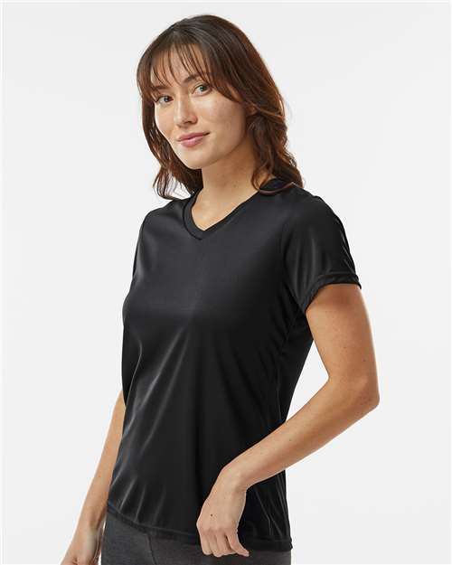 Augusta Sportswear Women's Nexgen Performance V-Neck T-Shirt 1790 Black