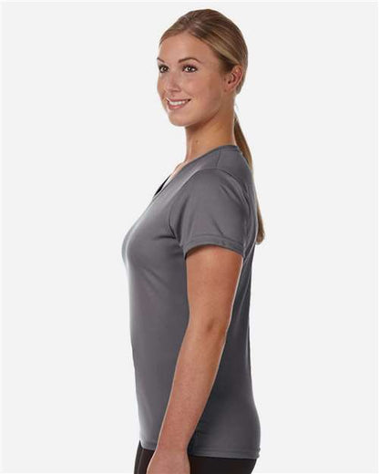 Augusta Sportswear Women's Nexgen Performance V-Neck T-Shirt 1790 Graphite