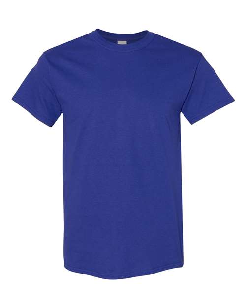 Gildan USA-Made Fine Jersey T-Shirt 5000 Cobalt Custom Embroidered Business Logo