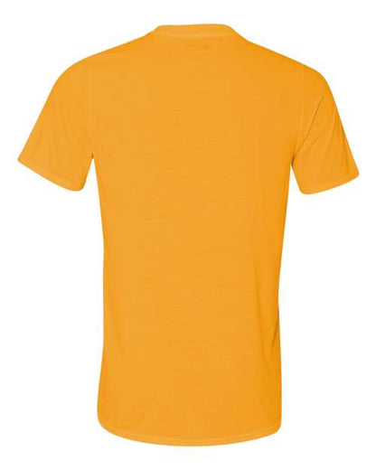 Gildan Performance® T-Shirt 42000 Gold Custom Embroidered Business Logo