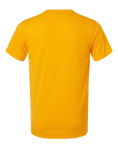 Gildan Performance® T-Shirt 42000 Charcoal Custom Embroidered Business Logo