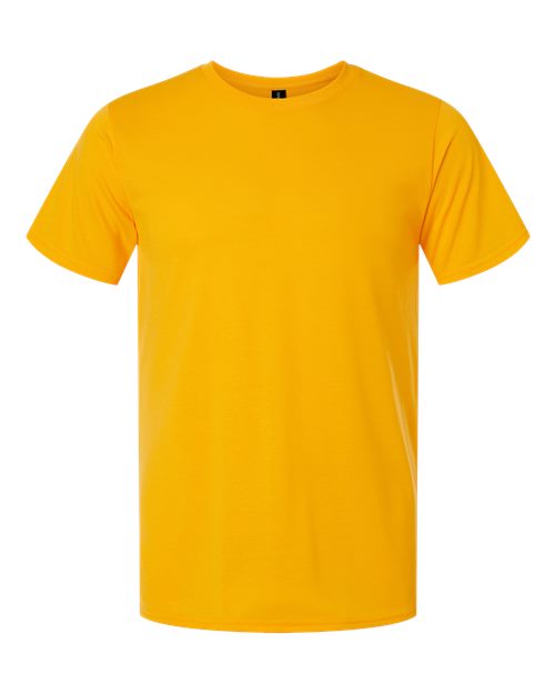 Gildan Performance® T-Shirt 42000 Charcoal Custom Embroidered Business Logo
