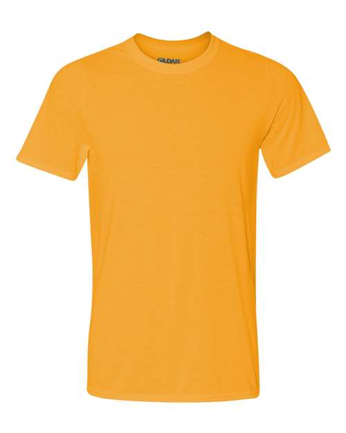 Gildan Performance® T-Shirt 42000 Gold Custom Embroidered Business Logo