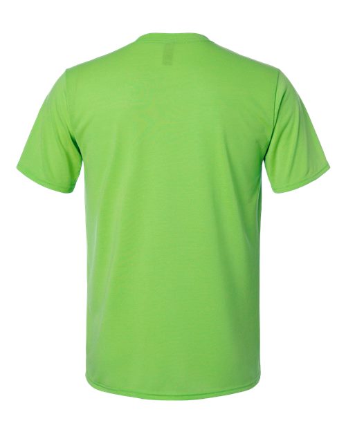 Gildan Performance® T-Shirt 42000 Irish Green Custom Embroidered Business Logo