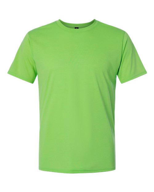 Gildan Performance® T-Shirt 42000 Irish Green Custom Embroidered Business Logo