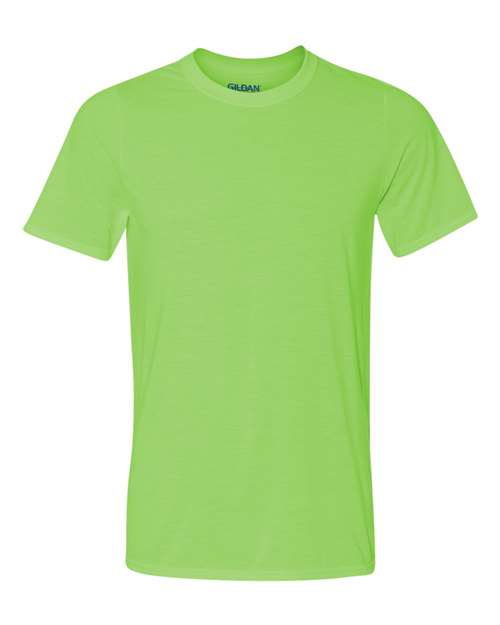 Gildan Performance® T-Shirt 42000 Lime Custom Embroidered Business Logo
