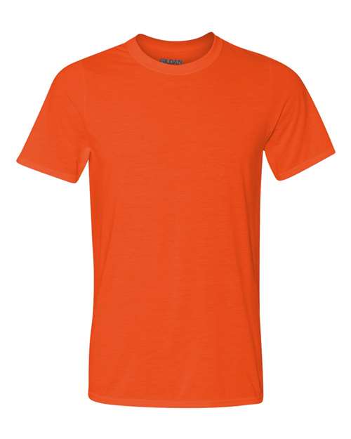 Gildan Performance® T-Shirt 42000 Orange Custom Embroidered Business Logo
