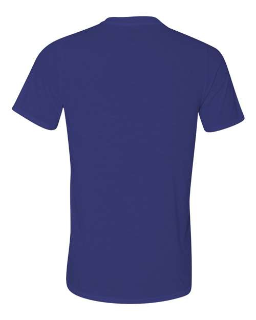 Gildan Performance® T-Shirt 42000 Purple Custom Embroidered Business Logo