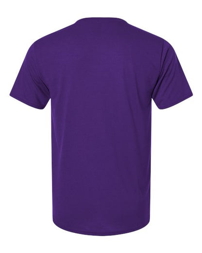 Gildan Performance® T-Shirt 42000 Prairie Dust Custom Embroidered Business Logo
