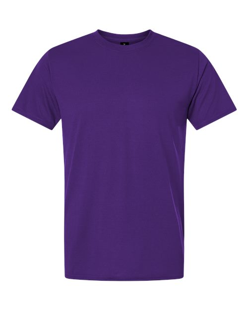 Gildan Performance® T-Shirt 42000 Prairie Dust Custom Embroidered Business Logo