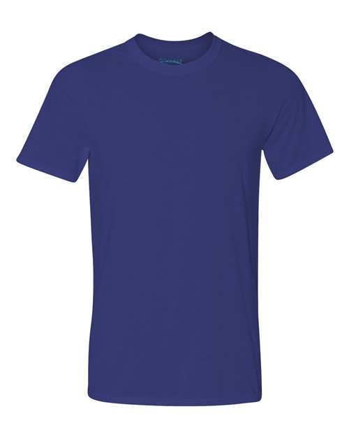 Gildan Performance® T-Shirt 42000 Purple Custom Embroidered Business Logo
