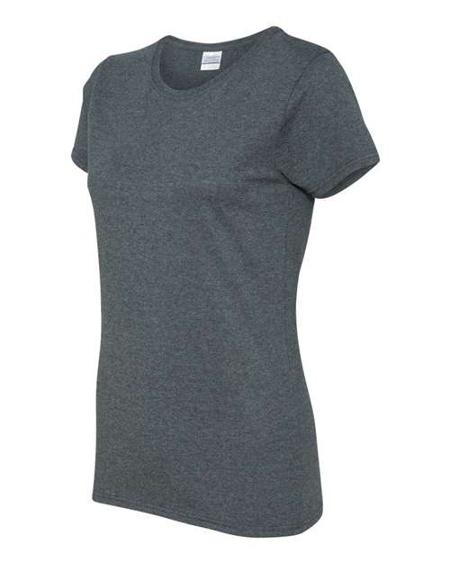 Gildan Heavy Cotton™ Women’s T-Shirt 5000L Daisy Custom Embroidered Business Logo