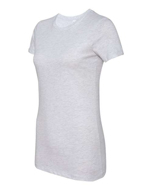 BELLA + CANVAS Women's Slim Fit Tee 6004 Solid White Blend