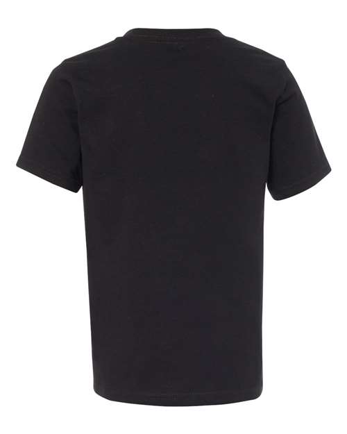 Next Level Youth Cotton T-Shirt 3310 Black