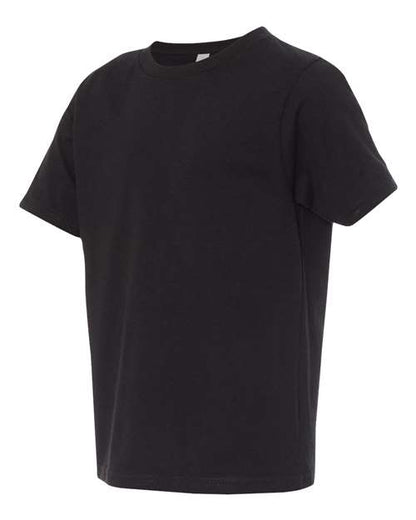 Next Level Youth Cotton T-Shirt 3310 Black