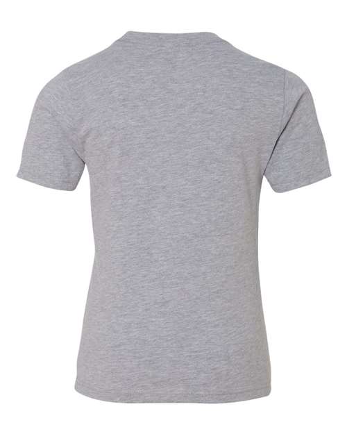 Next Level Youth Cotton T-Shirt 3310 Heather Grey