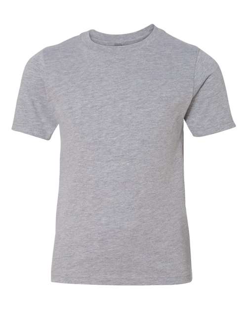 Next Level Youth Cotton T-Shirt 3310 Heather Grey