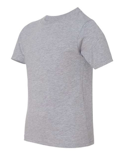Next Level Youth Cotton T-Shirt 3310 Heather Grey