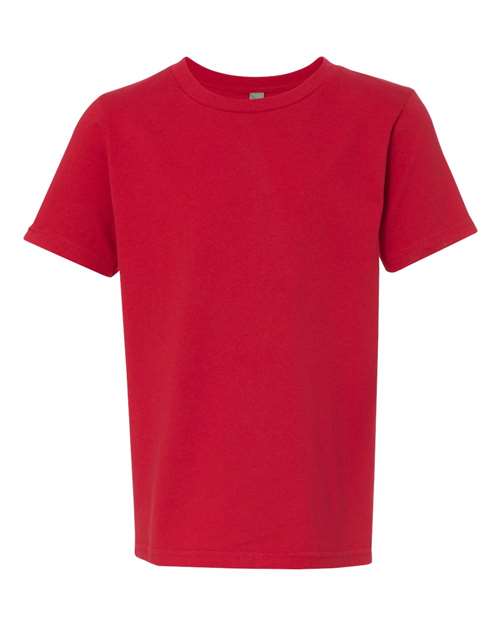 Next Level Youth Cotton T-Shirt 3310 Red