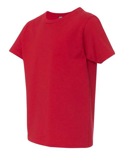 Next Level Youth Cotton T-Shirt 3310 Red