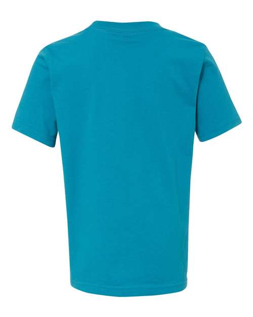 Next Level Youth Cotton T-Shirt 3310 Turquoise