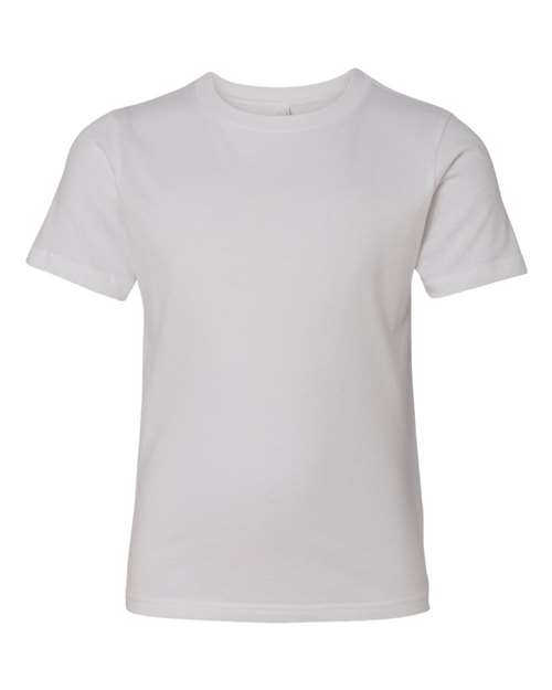 Next Level Youth Cotton T-Shirt 3310 White
